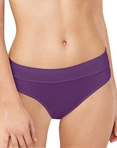 Bali Womens Purple Underwear Soft Comfy Bikini Panty Plus 9 2x BHFO 2656