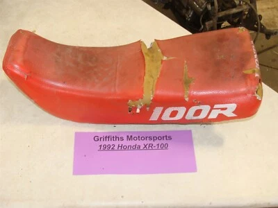 Honda XR100 1992 89-01 OEM asiento completo necesita cubierta tiene base original Foto 1 de 4