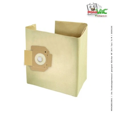 10x Staubsaugerbeutel kompatibel mit PROTOOL VCP 450 E-L-M - Bild 1 von 4