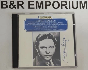 George Enescu - Complete Orchestral Works, Vol. 2 (1994 U.K. Olympia) - Used CD - Imagen 1 de 3