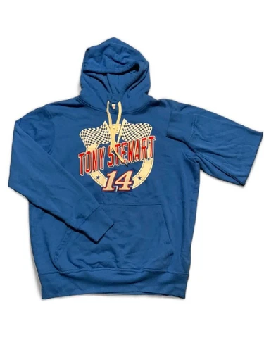 Nascar Tony Stewart #24 Embroidered Men's Hooded Sweatshirt Size XL Cover