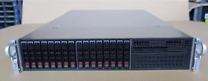 Supermicro X9DR3-LN4F+ CSE-213 CTO 16 x 2.5" 2U Rack Server - Picture 1 of 4