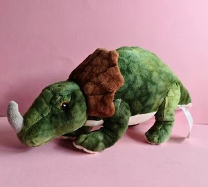 Dino🙂Saurier🤗Plüsch🩷Triceratops🧑‍🎄Stofftier🎄Kuscheltier🙂🐧 - Bild 1 von 7