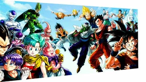 Leinwand Dragon Ball Z Bilder Wandbilder - Hochwertiger Kunstdruck - Bild 1 von 8