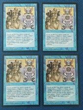 MTG 4x Portent x4 NM Ice Age Magic Playset Blue Sorcery
