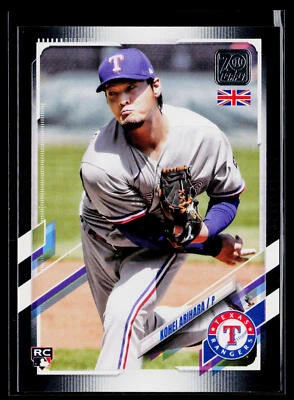 Kohei Arihara 2021 Topps UK Edition Black #193 SN RC Texas Rangers - Image 1 of 2