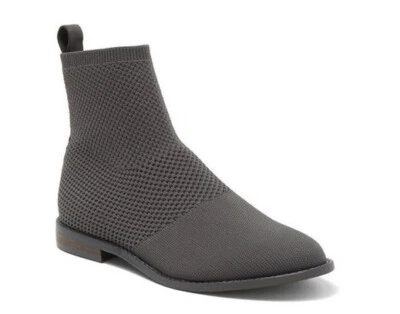Botín de punto elástico gris grafito EILEEN FISHER Jude para mujer.  Talla 7 venta al por menor $235 Foto 1 de 4