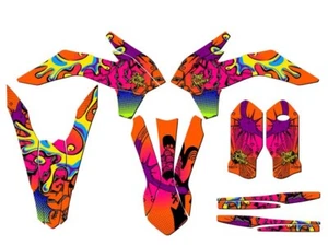 Kit de gráficos XCF-W ZANY Orange Senge 2016 compatible con KTM - Imagen 1 de 10