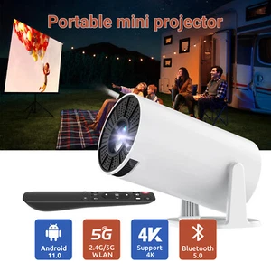Mini Projector Portable Home Theater Cinema Video Multimedia USB 1080P LCD HDMI - Picture 1 of 12