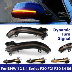 Specchietto Indicatore Frecce LED per BMW Serie 1 F20 F21 Serie 2 F22 F23 - Foto 1 di 13