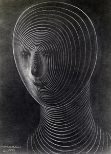 Spiral Head : Pavel Tchelitchew : 1950 : Archival Quality Art Print - Picture 1 of 2