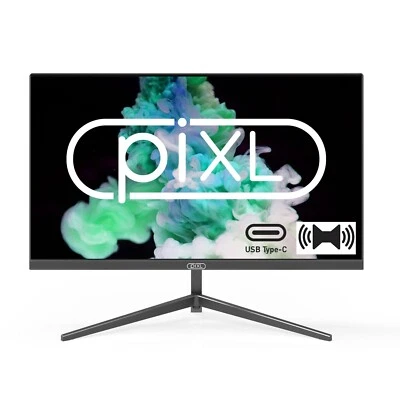 24 inch HDMI  Frameless new USB C gaming monitor FHD PIXL PX24IPUHDS Warranty - Image 1 of 4