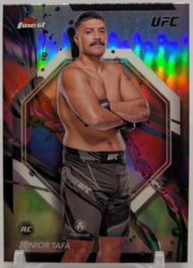 🔥2024 Topps Finest UFC #51 Junior Tafa Rookie Refractor Common🔥 - Picture 1 of 3