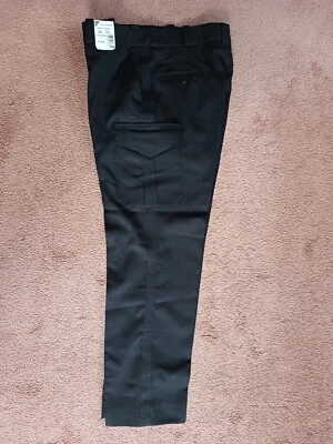 Sentry® Cargo Pocket 36 x 32, Black, Horace Small, 100% Poly, #HS2391, 1" Stripe - Image 1 of 4