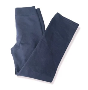 209X02 Hanes OK282 Girls Open Leg Fleece Pant Youth Small Navy NWOT - Picture 1 of 1