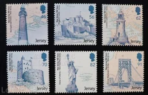 Estampillas de Jersey: "Nueva Jersey - 350 Aniversario" MNH Valor 6 Conjunto Como Nuevo 2014 - Imagen 1 de 1