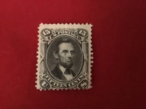 RARE  Unused 1867 U.S. Scott #98, F Grill, F-VF - Picture 1 of 3