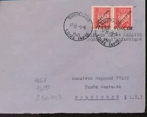 Lettre Guerre Libération Ilot de St Nazaire ref MA 34 - Bild 1 von 2