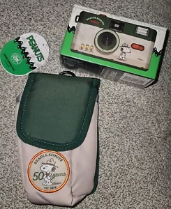 Peanuts Beagle Scouts FC-11 35mm Film Camera And Case 50th Anniversary BUNDLE. - Picture 1 of 6