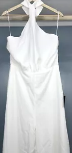 NWT Lulus White Sleeveless Jumpsuit Size M - Picture 1 of 6