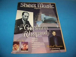 Sheet Music Magazine "A Gershwin Rhapsody!" Vintage 1998 - Picture 1 of 4