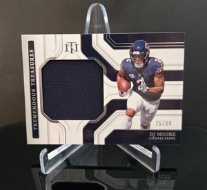 #'ed/99 RELIC 🔥 DJ MOORE SP 2024 Panini National Treasures Tremendous Jersey - Bild 1 von 2
