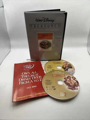Davy Crockett : Walt Disney Treasures (DVD, 2-Disc Set, NO TIN!, NICE DISCS!) - Image 1 of 4