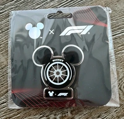 Disney Pin 2025 Las Vegas Grand Prix Formula 1 F1 Mickey Mouse Collab Pin  - Image 1 of 2