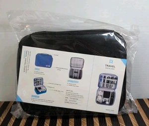 Sac de Rangement Numérique Portable Électronique Organisateur de Voyage Câble USB Étui Gadget - Photo 1/6