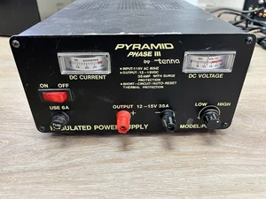 Pyramid Phase III Precision Regulated DC Power Supply  - Tenna - Picture 1 of 5