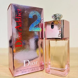 Dior Addict 2 Eau de Toilette 50 ml Spray para Mujer Radiante Dije Caja Raro Lindo - Imagen 1 de 3