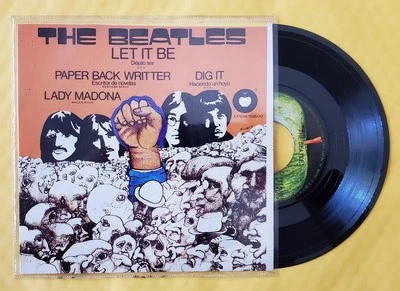 The Beatles Mexico EP Apple EPEM-10600  LET IT BE +3 W/PC - Image 1 of 4