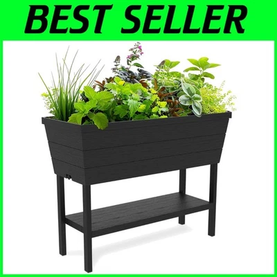 高架花园床带水量表和防褪色设计-非常适合草药 — 第 1/4 张图片