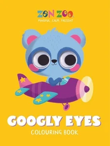 Lake Press Zen Zoo Googly Eyes Colouring Book - Picture 1 of 3