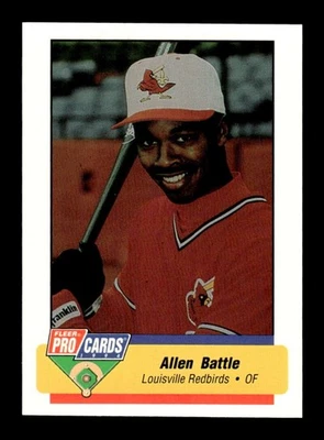 1994 Fleer Procards Triple A All Stars AAA35 Allen Battle BXCP03 - Image 1 of 2
