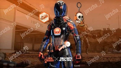 COD BLACK OPS 7 LITTLE CAESARS CODE BO7 RECEIPT BUY 5 GET 1 FREE + OUTSIDE USA - Image 1 of 3