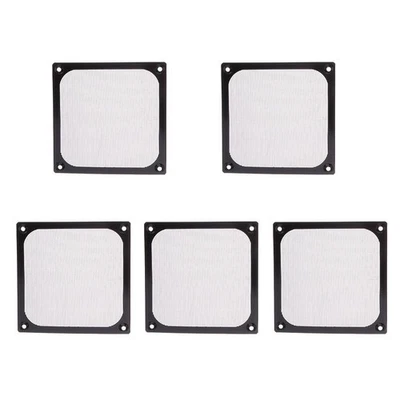 5xPC Cooler 120mm Dustproof Case Fan Dust Filter Guard Grill Protector Cover - Image 1 of 4