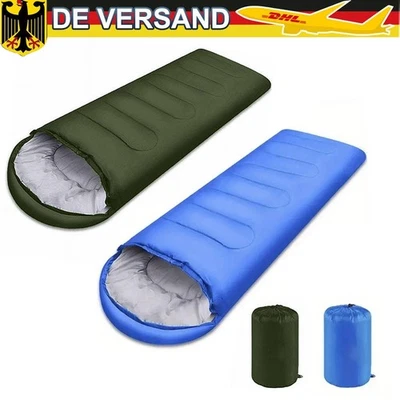 210 x 75cm Schlafsack -20°C Outdoorschlafsack Campingschlafsack Winterschlafsack - Bild 1 von 4