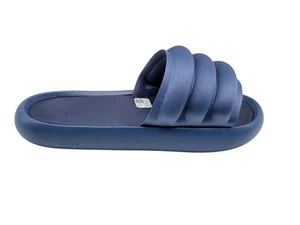 Scarpe Adidas Adilette ZPLAASH uomo taglia 8 blu IG6872 sandali comodi slide nuovi - Foto 1 di 10