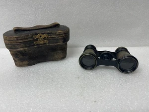 Binoculars Compact Opera Leather Case - Picture 1 of 11