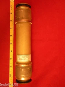 GE EJ-1 Fuse 9F60 CCB003 2.75KV 3E Amp Size C 60Hz New - Picture 1 of 2