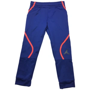 Air Jordan Nike Therma Fit Athletic Pants Joggers Youth Size 7 Deep Royal Blue - Picture 1 of 6