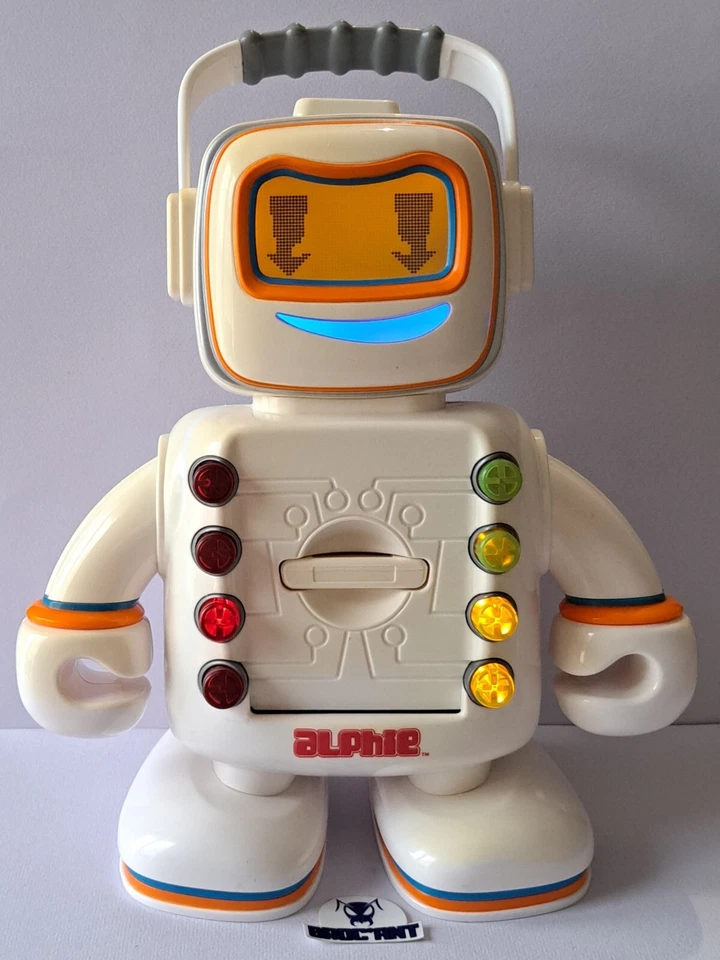 🤖 Robot électronique Alphie Playskool Hasbro 2009 à restaurer - Photo 1/4