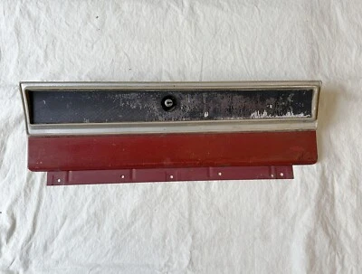 1965-66 Plymouth Fury Glove Box Door with Plastic Trim Base Model Fury I II III - Image 1 of 4