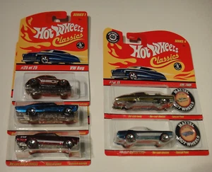 Hot Wheels Classics - Series 1 & 4 - Charger Roadrunner VW Bug Mustang Evil Twin - Picture 1 of 16