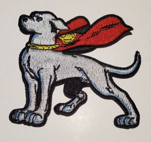 Vintage Krypto Die Cut 4" DC Comics Patch-Out of Production-USA Mailed - Bild 1 von 1