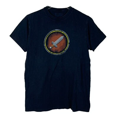 Blizzard Entertainment Short Sleeve T-Shirt Sword Graphic Print Adult Medium - Image 1 of 4