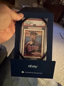 1991 Topps Desert Shield #300 Kirby Puckett PSA 9 GEMELLI - Foto 1 di 3