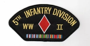 5th Infantry Division WWII Hat Patch - Picture 1 of 1