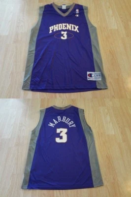 Camiseta deportiva juvenil Phoenix Suns Stephon Marbury L (14/16) Champion vintage Foto 1 de 2